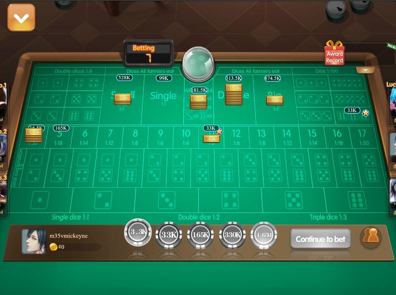 Những điểm nổi bật riêng của “Hundred Sic Bo”