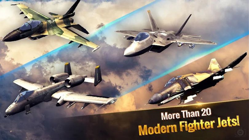 Hình ảnh Ace Fighter: Modern Air Combat MOD Menu