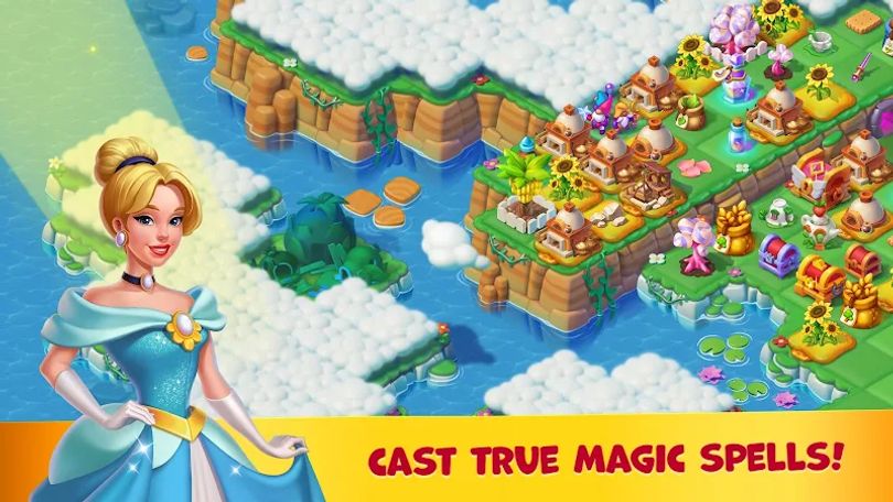 Hình ảnh Fairyland: Merge & Magic MOD Vô Hạn Kim Cương