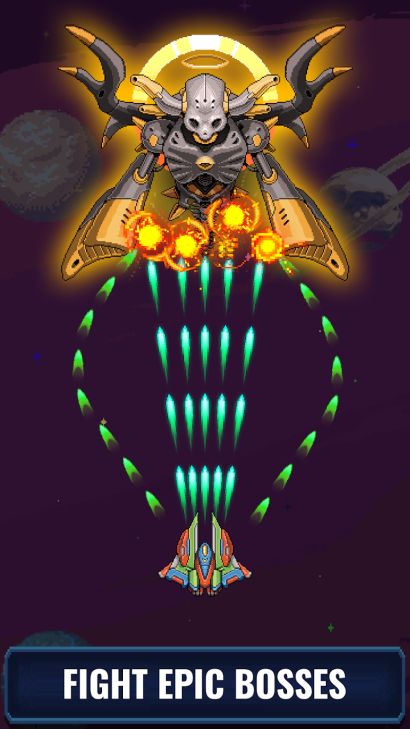Hình ảnh Galaxia Invader: Alien Shooter MOD Menu