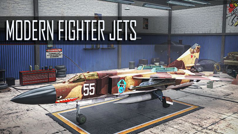 Hình ảnh Jet Fighter: Plane Game MOD Menu