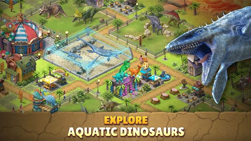Hình ảnh Jurassic Dinosaur: Park Game MOD Vô Hạn Tiền