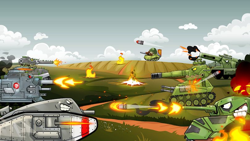 Hình ảnh Merge Tanks: Combat war Stars MOD 