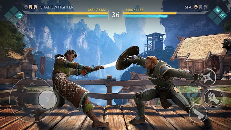Hình ảnh Shadow Fight 4: Arena MOD Disable AI Opponent