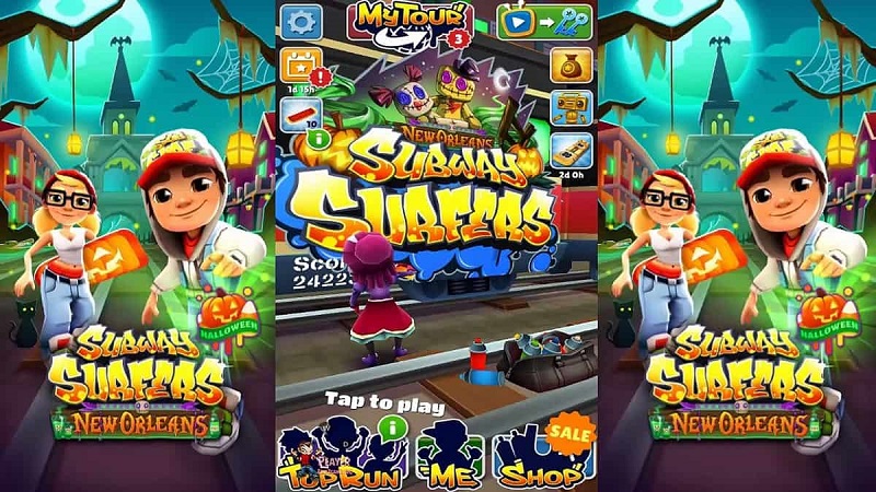 Tìm hiểu về tựa game Subway Surfers và định dạng file APK